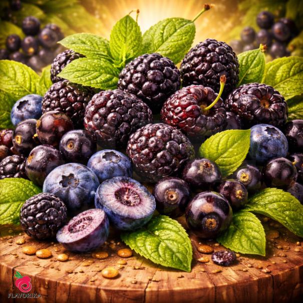Flavorika Black Fruit and Mint