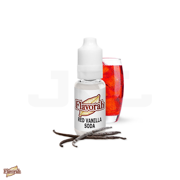 Flavorah Red Vanilla Soda