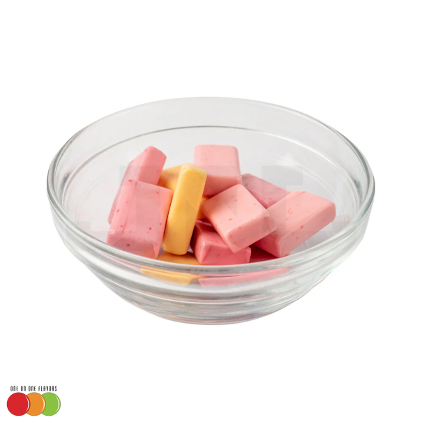 One On One Strawberry (Pink Square Candy)