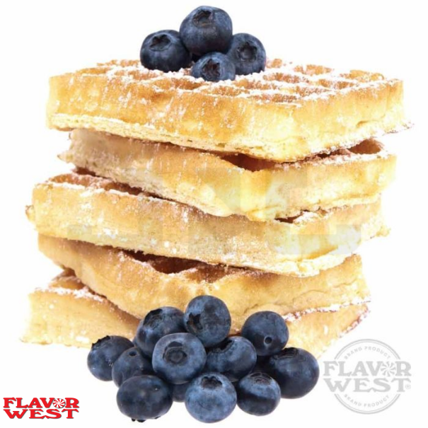 Flavor West Blueberry Graham Waffle