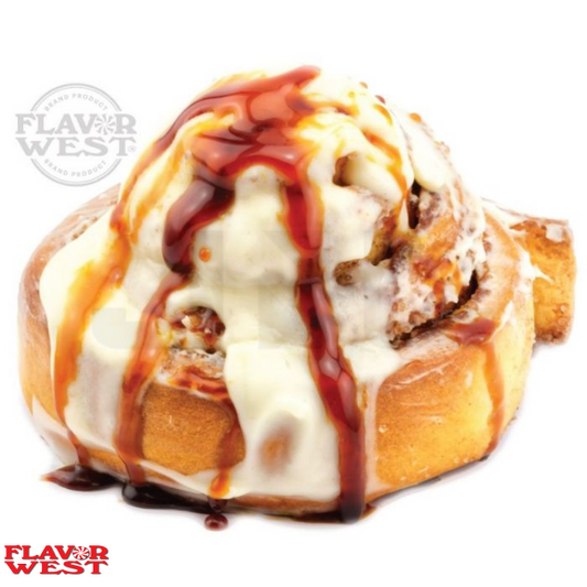 Flavor West Caramel Cinnamon Roll