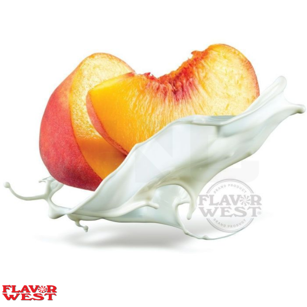 Flavor West Peaches & Cream