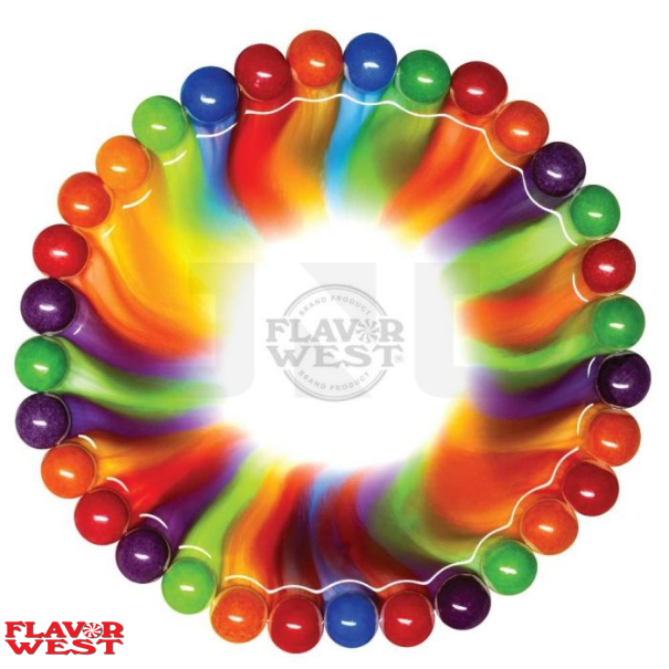 Flavor West Rainbow Candy Natural