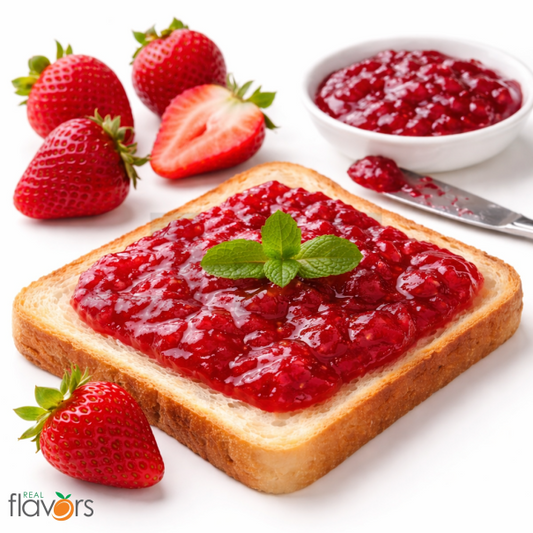 Real Flavors Strawberry Jam With Toast Extract