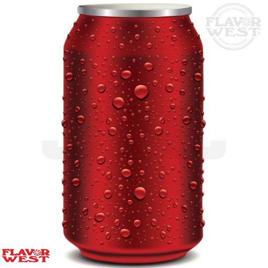 Flavor West Tall Maroon Soda