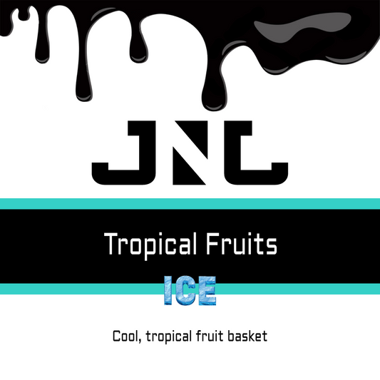 Tropical Fruits On Ice