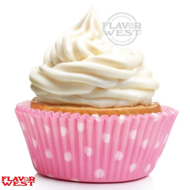 Flavor West Vanilla Cupcake