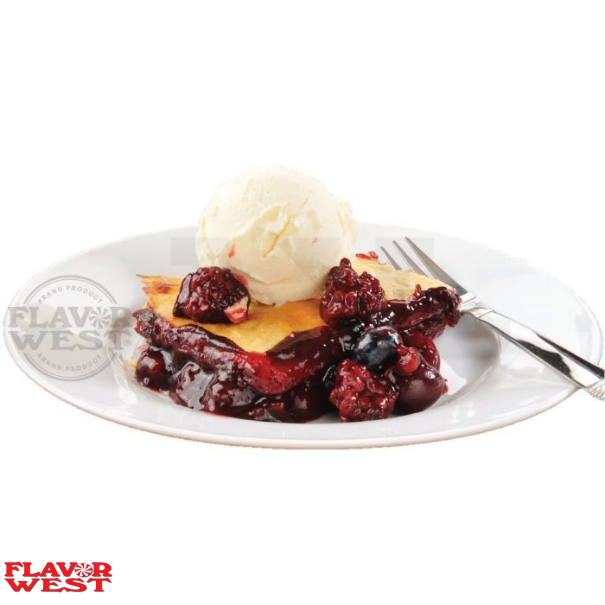 Flavor West Wild Berry Cobbler Ala Mode